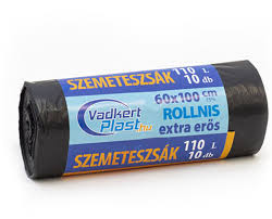 SZEMETESZSÁK EXTRA ERŐS 110L 60X100CM