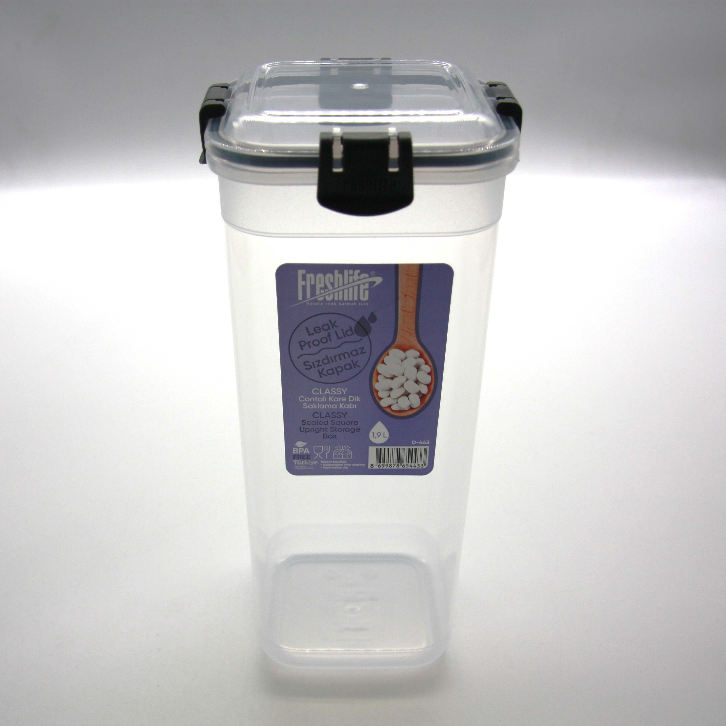 D-443 CLASSY LÉGMENTES TÁROLÓ DOBOZ 1,9L