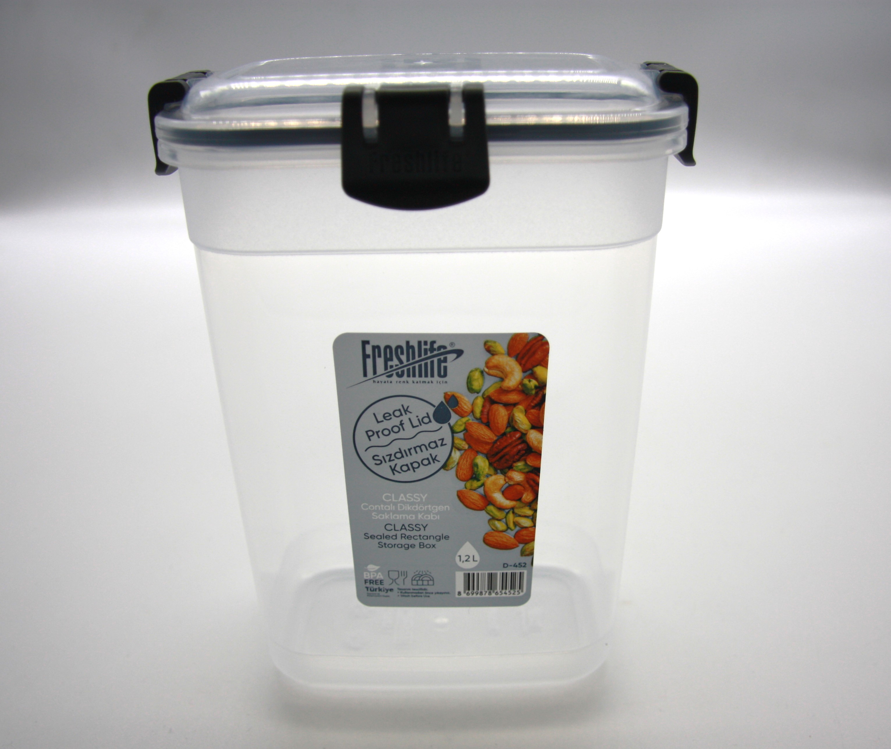 D-452 CLASSY LÉGMENTES TÁROLÓ DOBOZ 1,2L