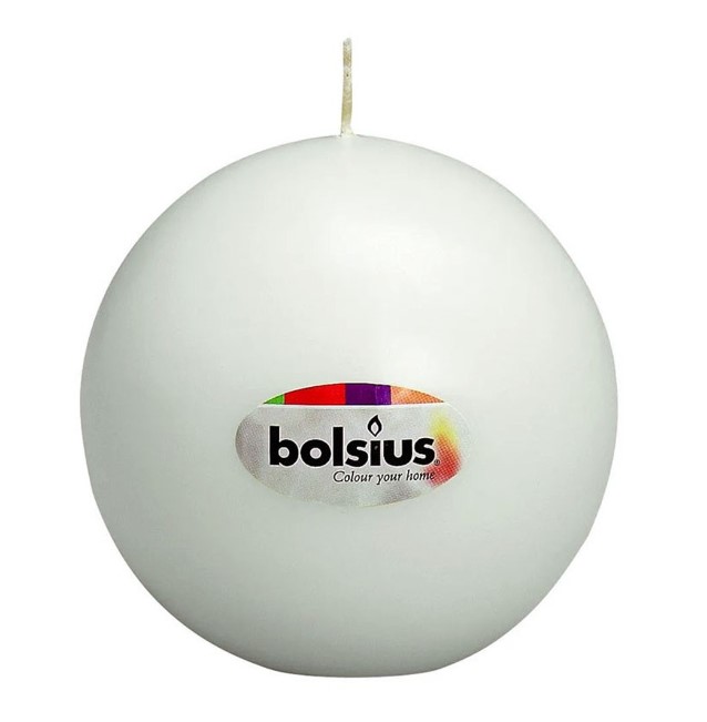 BOLSIUS KEREK GYERTYA 16H 70 MM-FEHÉR