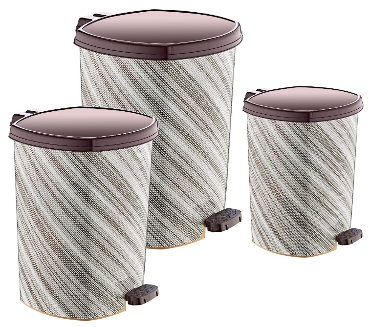 Ö-D044 PEDÁLOS KUKA SZETT 3 DB (6L+11L+20L)-X159 BARNA