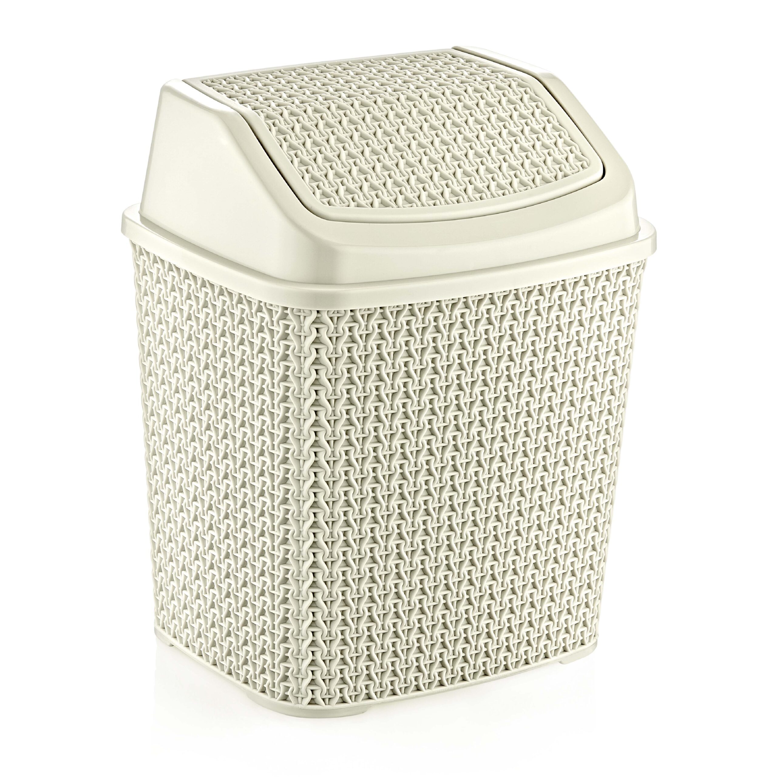 Ö-O005 6,2L KÖTÖTT MINTÁS BILLENŐS SZEMETES KRÉM