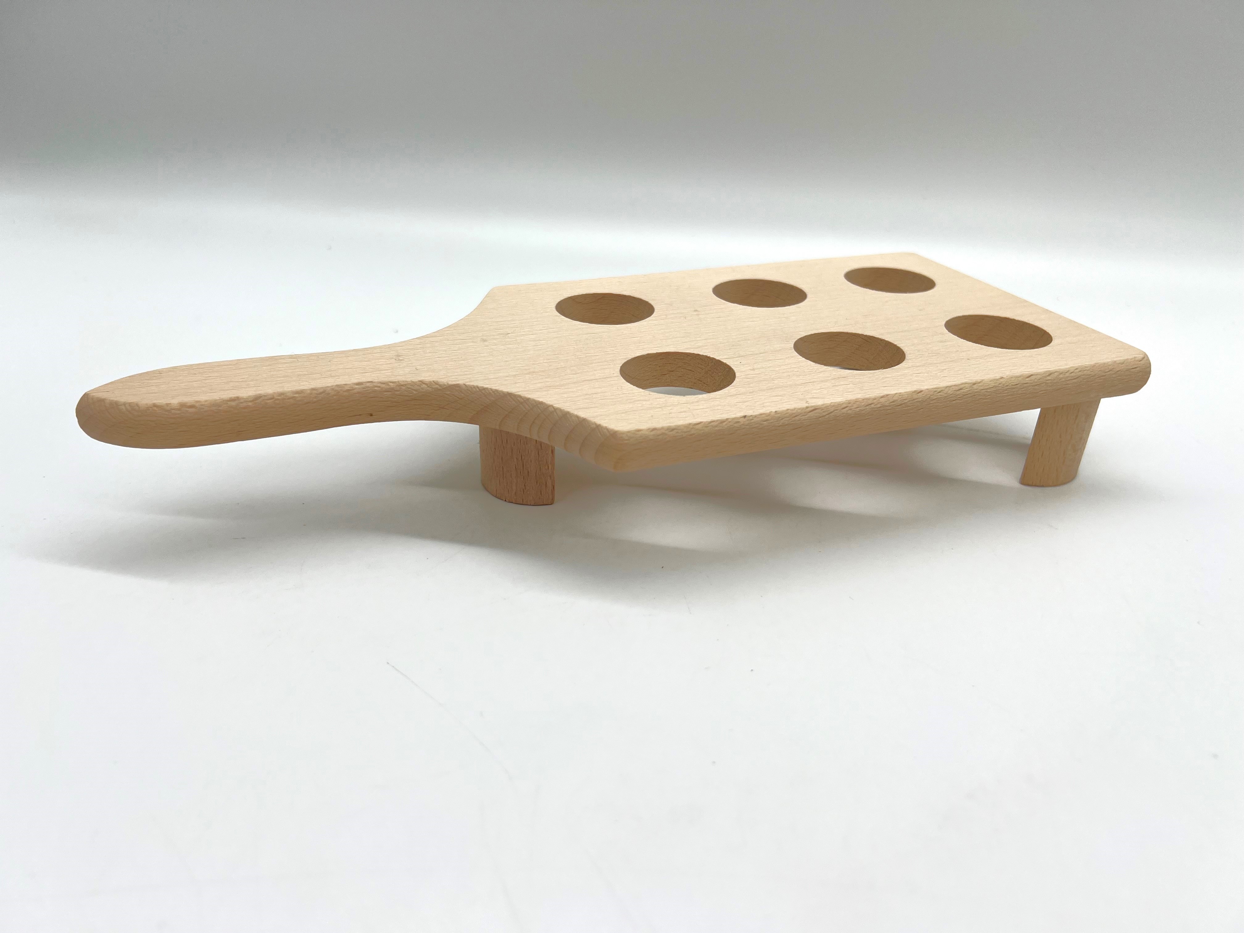 PÁLINKÁS POHÁRTARTÓ 6DB POHÁRHOZ (D=3,5cm)
