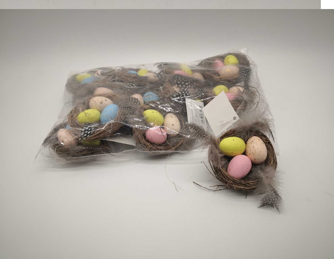 HÚSVÉTI DEKOR FÉSZEK 7CM (825809)