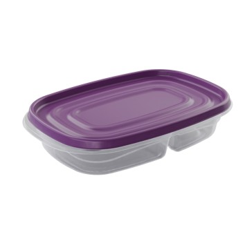 COZ C-TB-OV2S OVÁLIS OSZTOTT 2 REKESZES ÉTELTÁROLÓ DOBOZ 