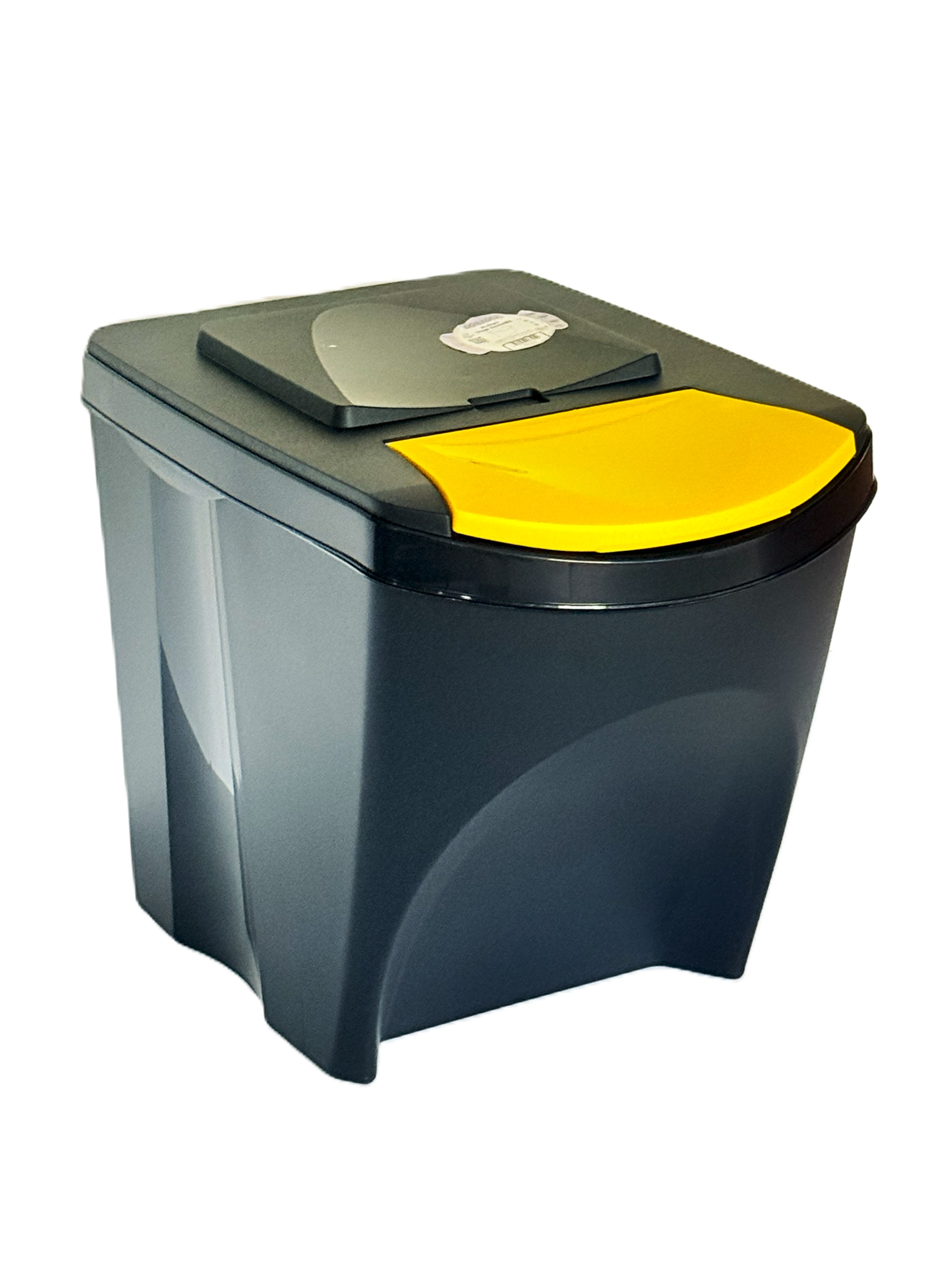 COZ CP-25L/RB EGYMÁSRAÉPÍTHETŐ SZELEKTÍV HULLADÉKGYŰJTŐ 25L SÁRGA F.