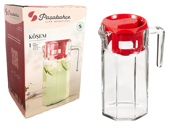 ÜVEG KANCSÓ KÖSEM 1,25L 43414