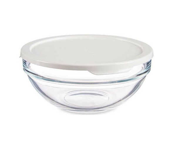 CHEF TÁL 14CM MŰANYAG TETŐVEL  595CC (53553)