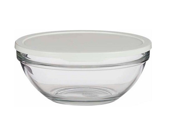 CHEF TÁL 17CM MŰANYAG TETŐVEL 1135CC (53563)