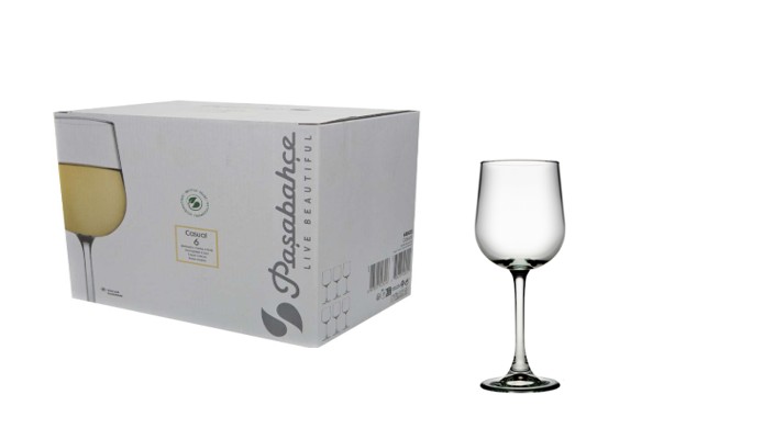 ÜVEGPOHÁR FEHÉRBOROS CASUAL 6DB 225 ML 440423