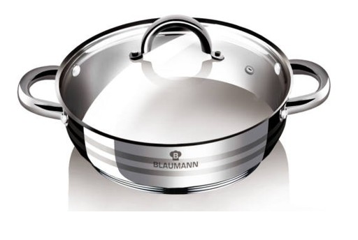 BL-1504A ALACSONY LÁBAS FEDŐVEL 28CM/ GOURMET LINE 7L