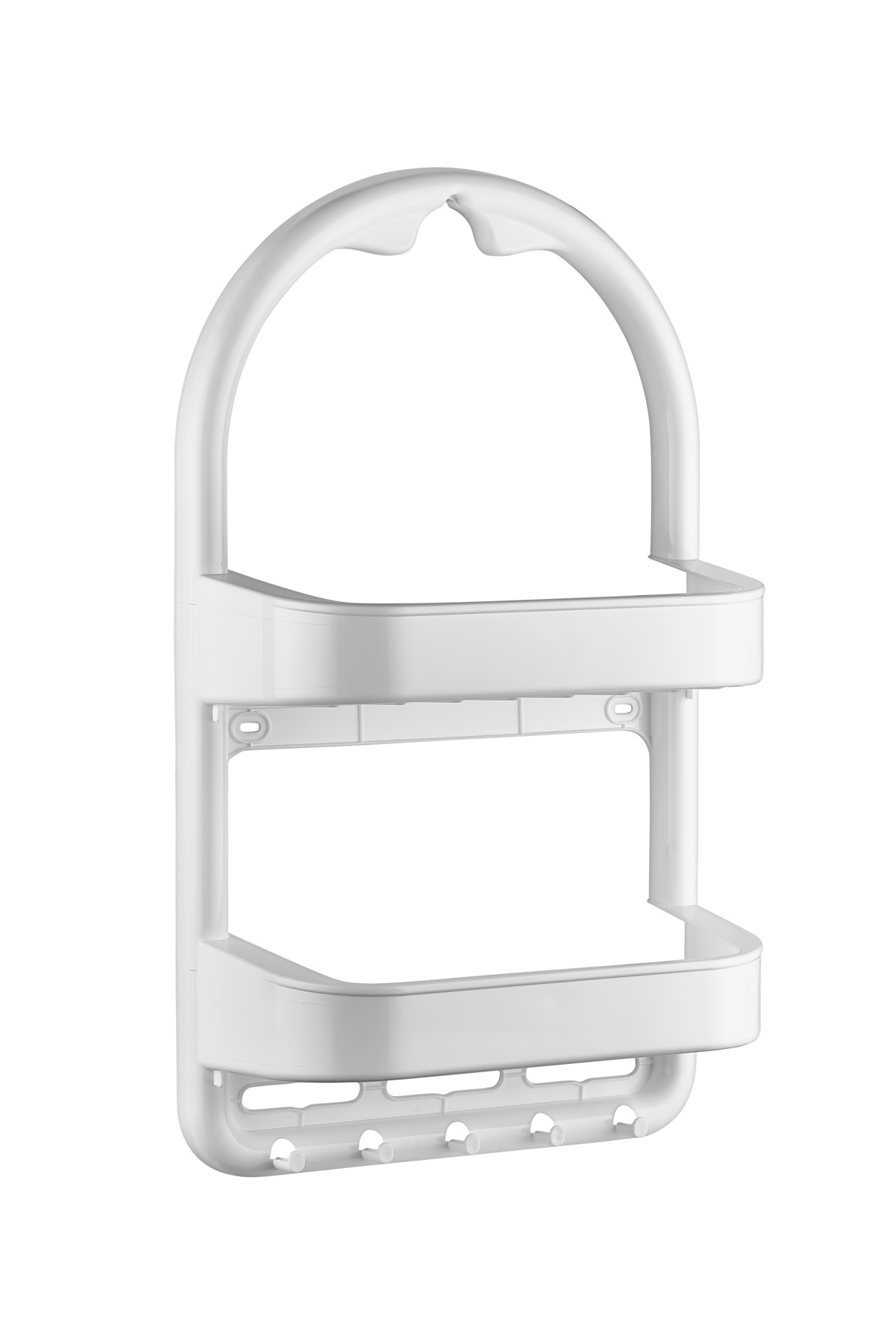Ö-B015 2 SZINTES MULTIFUNKCIÓS POLC X24 FEHÉR