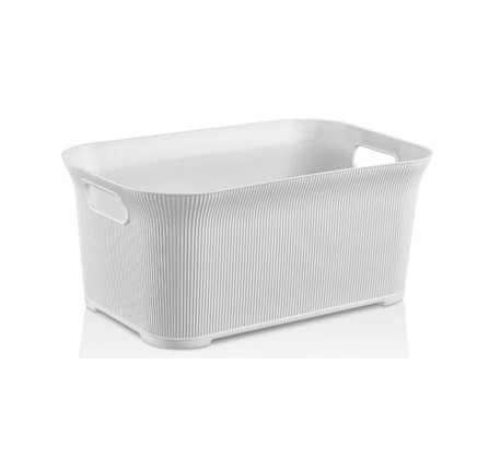 Ö-CZ007 LINE DEKOROS SZENNYESKOSÁR  26L X24 FEHÉR