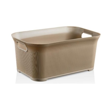 Ö-CZ007 LINE DEKOROS SZENNYESKOSÁR  26L X161 BÉZS