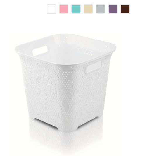 AS-313 CSIPKE MINTÁS TÁROLÓKOSÁR 15L, 29*29*26 cm