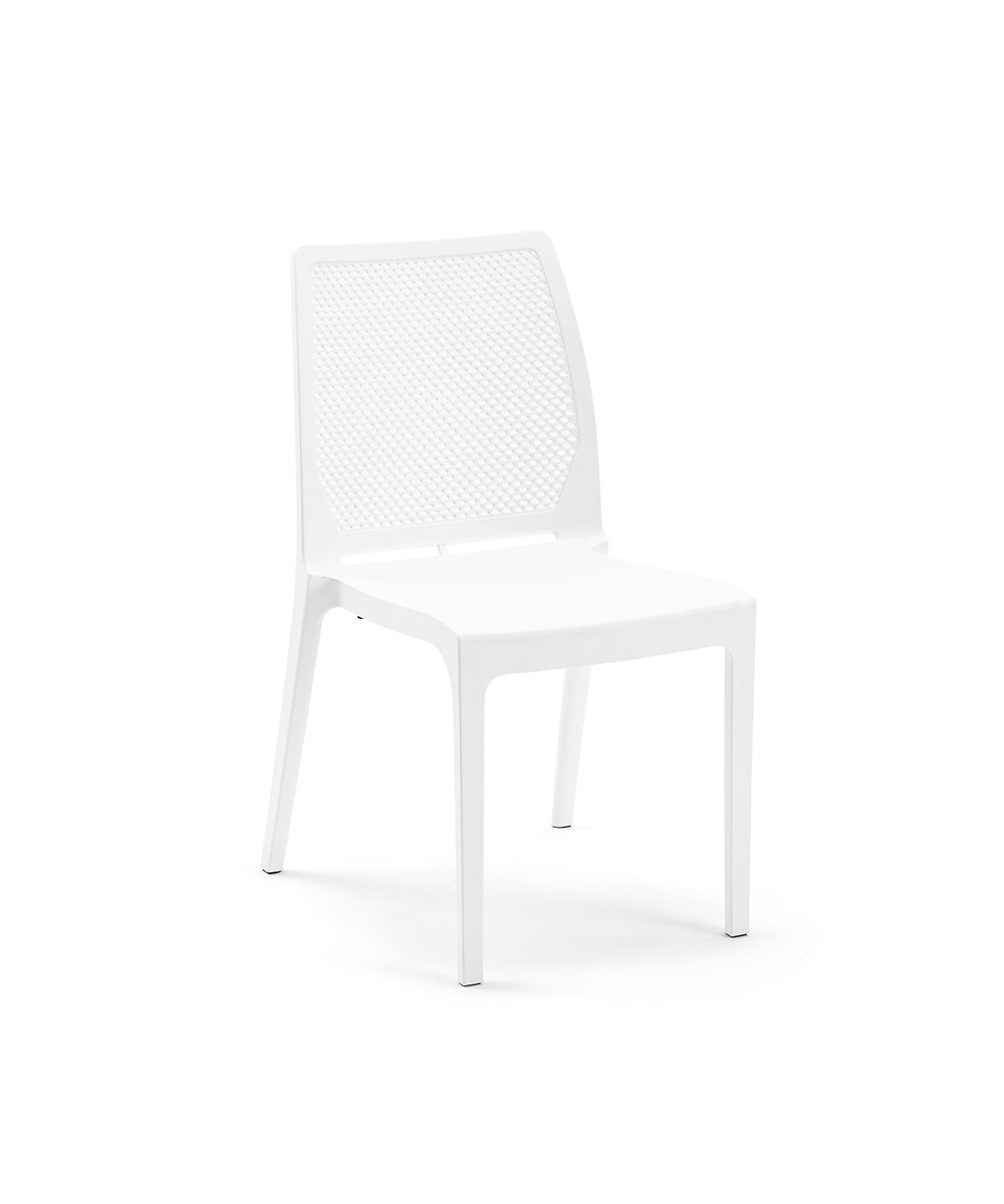 SENYA 2509 MŰANYAG SZÉK FEHÉR 46*57*85CM